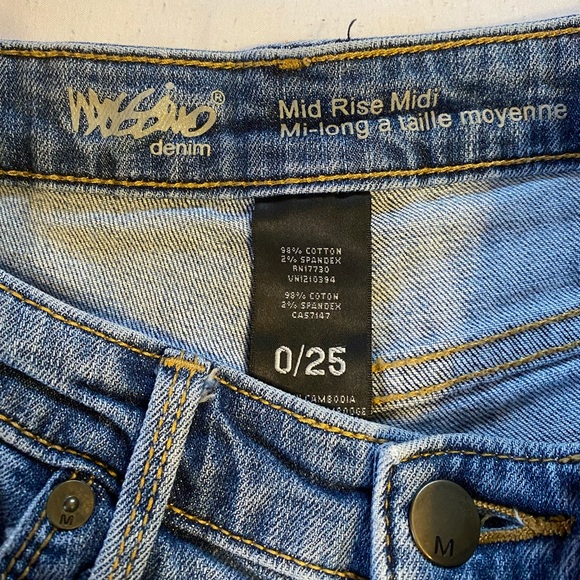Mid Rise Denim Shorts - Picture 2 of 3